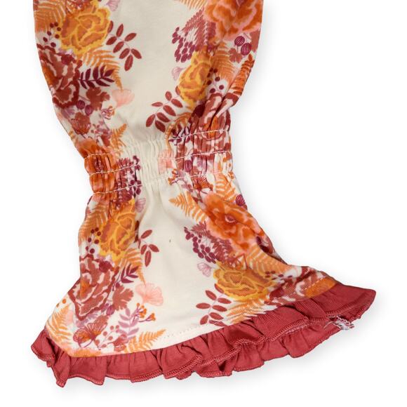 Matilda Jane Just Imagine Charlotte Girl's Floral Print Peasant Top 6 NWT - Picture 4 of 9